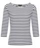 BeOne Shirt Dreiviertelarm bretonisch gestreift