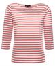 BeOne Shirt Dreiviertelarm bretonisch gestreift