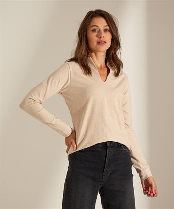 BeOne Shirt Tulpenacken