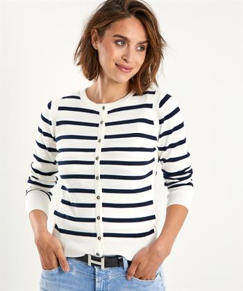 BeOne Strickjacke gestreift