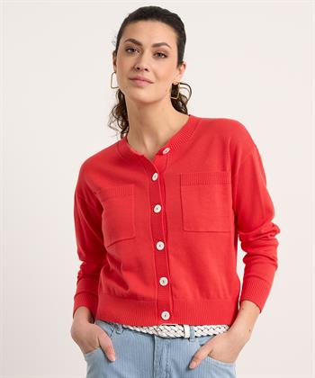 BeOne Strickjacke Taschen