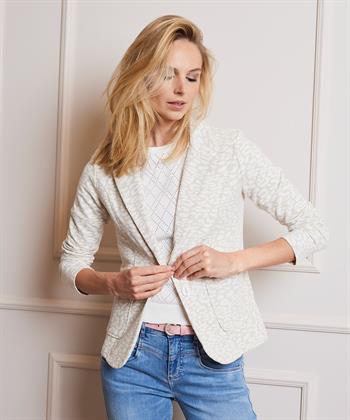 BeOne Sweat Blazer mit Tiermotiv