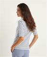 BeOne Tulpenshirt kurzarm Breton-Streifen