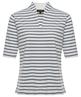 BeOne Tulpenshirt kurzarm Breton-Streifen