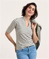 BeOne Tulpenshirt kurzarm gestreift