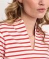 BeOne Tulpenshirt kurzarm gestreift