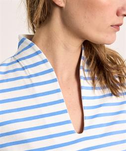 BeOne Tulpenshirt kurzarm gestreift
