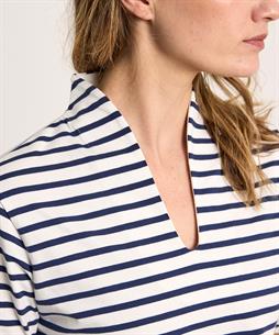 BeOne Tulpenshirt kurzarm gestreift