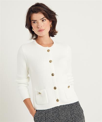 BeOne Strickjacke mit Knöpfen