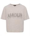 BeOne Wollpullover Amour Strassstein