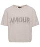 BeOne Wollpullover Amour Strassstein