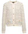 BeOne Zopfstrickjacke mit Streifen