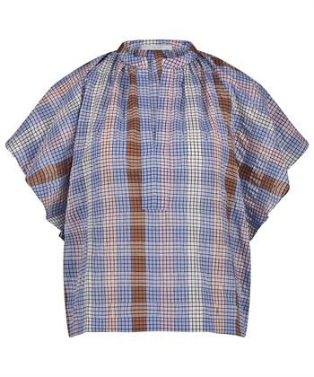 Bluse mit Rautenmuster Vina