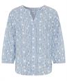 Brax Bluse Stickerei Streifen Velia