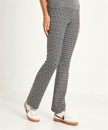 Brax Bootcut-Hose Retro-Druck Malou