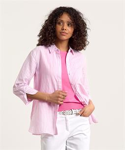 Brax Leinenmisch Bluse Streifen Vicki