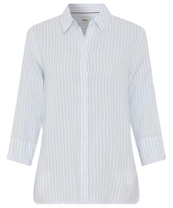 Brax Leinenmisch Bluse Streifen Vicki