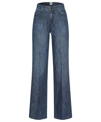 Brax Lurex Jeans mit weitem Bein Maine
