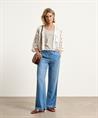 Brax Soft Denim Jeans weitem Bein Maine