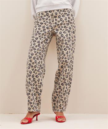 By-Bar Barrel Jeans Pantherdruck Lew