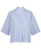 By-Bar Bluse Leinenmischung Streifen Owen