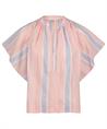By-Bar Bluse Lurex Streifen Vina