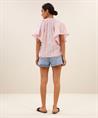 By-Bar Bluse Lurex Streifen Vina
