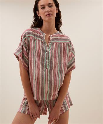 By-Bar Bluse mit Streifen Bo
