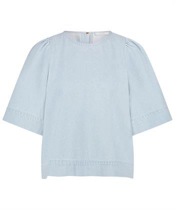 By-Bar denim Bluse Olivia