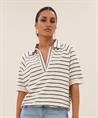 By-Bar Frottee-Poloshirt mit Streifen Harper