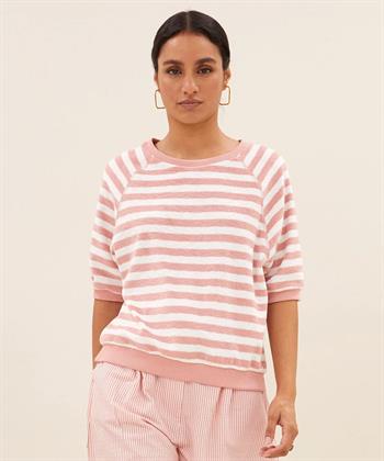 By-Bar Frottee Pullover gestreift Neva Slub
