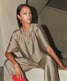 By-Bar glänzende Bluse Blake Gloss