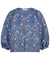 By-Bar Jacquard Top Ikat Mauri