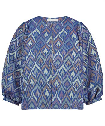 By-Bar Jacquard Top Ikat Mauri