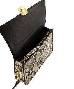 By-Bar Ledertasche Schlangendruck Loua