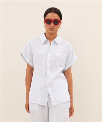 By-Bar Leinen Bluse Rose