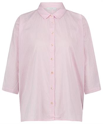 By-Bar Popeline-Bluse Nadelstreifen Norel