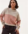 By-Bar Pullover aus Wollmischung mit Streifen Sonny