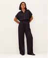 By-Bar Seidenhose mit weitem Bein Karo Benji