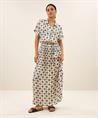 By-Bar seidige Bluse Print Karly Square