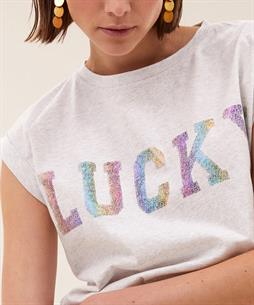 By-Bar T-Shirt Kappenärmel Thelma Rainbow