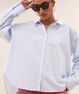 By-Bar übergroße Bluse Flo Chambray