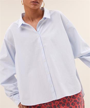 By-Bar übergroße Bluse Flo Chambray