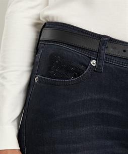 Cambio abgeschnittene Jeans Strass Piper
