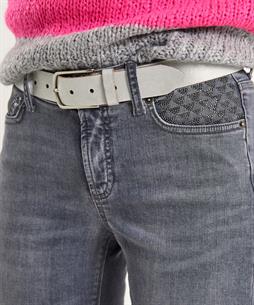Cambio abgeschnittene Jeans Strass Piper