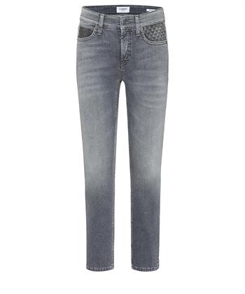 Cambio abgeschnittene Jeans Strass Piper