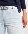 Cambio abgeschnittene Jeans Streifen Tess