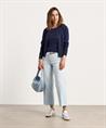 Cambio abgeschnittene Jeans Streifen Tess
