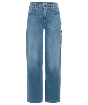 Cambio Cargo Jeans mit weitem Bein Alia