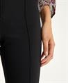 Cambio gekürzte Hose mit Teilnaht Ros